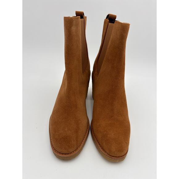 Lauren Ralph Lauren Women's Marianna Suede Chelsea Boots Size 8.5 NEW - Picture 2 of 9